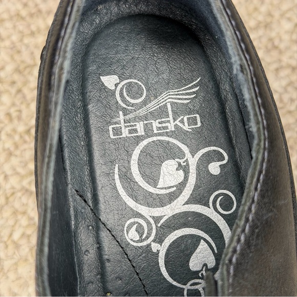 Dansko leather heeled ankle boots - Picture 4 of 13